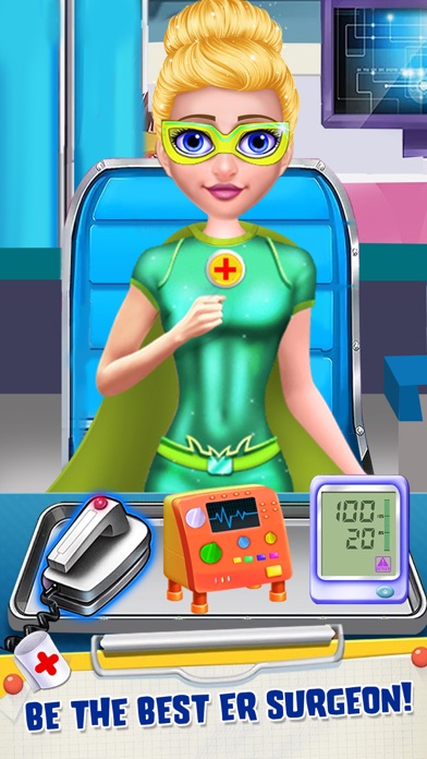Super Hero Girl Surgery Games screenshot 2