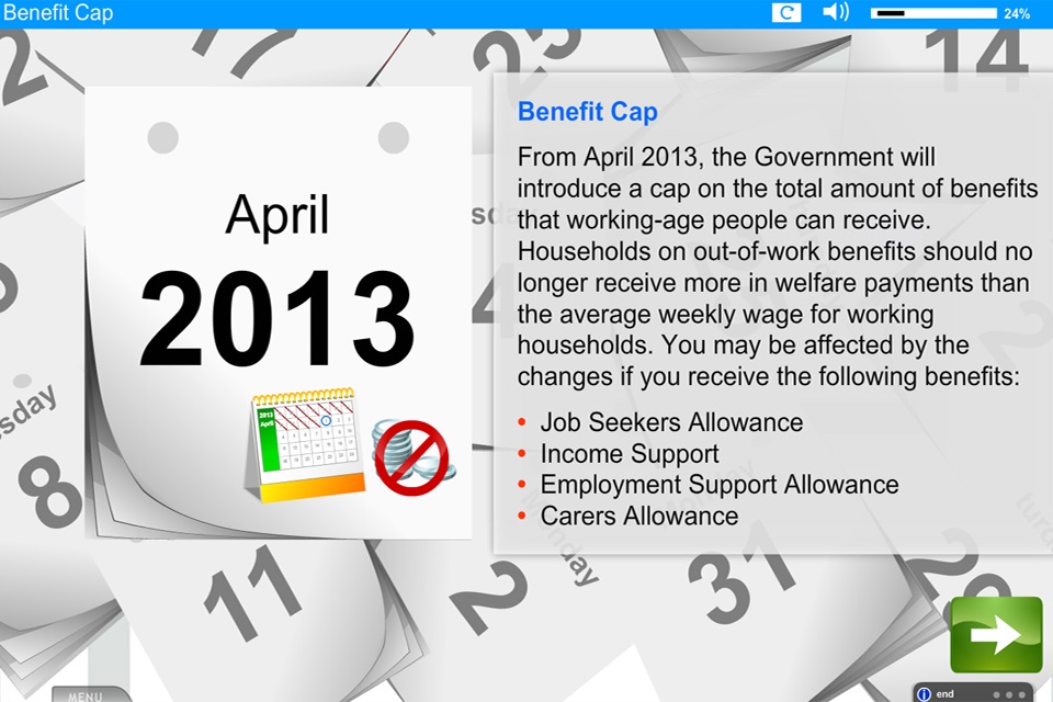 Welfare Reform e-Learning for Tenants Pro screenshot 2