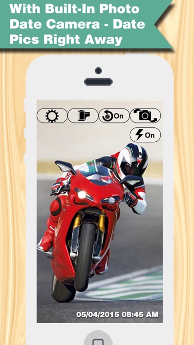 Photo Date & Photo Time Stamp Cam - Add Date & Timestamp to One or All Photos Screenshot 2