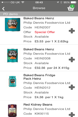Philip Dennis Foodservice App screenshot 4