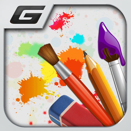 Kids Color Fly Drawing Book Icon