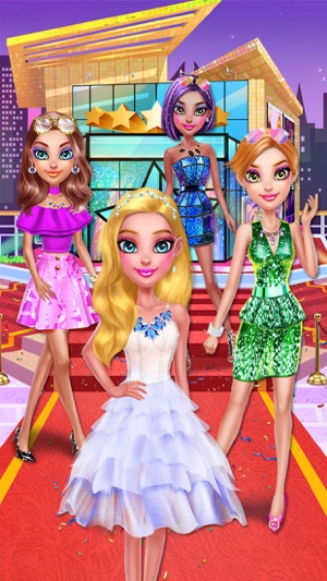 Celebrity Fashion Diary: Star Makeup, Dressup Game(圖4)-速報App