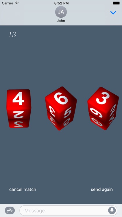 RPG D6 Role-Player Dice for iMessage