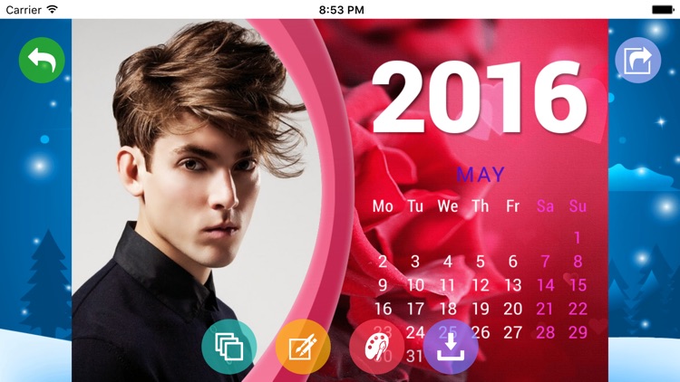 2016 Calendar Frames