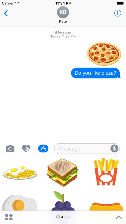 Mealtime Stickers