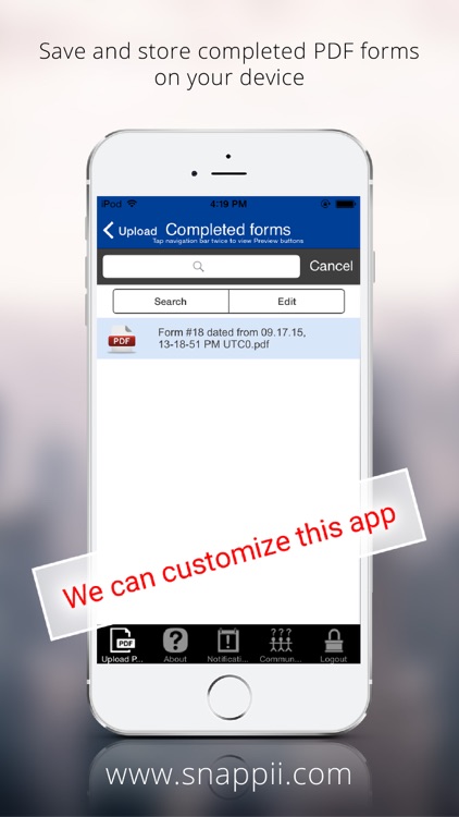 Government PDF Form Collection App screenshot-3