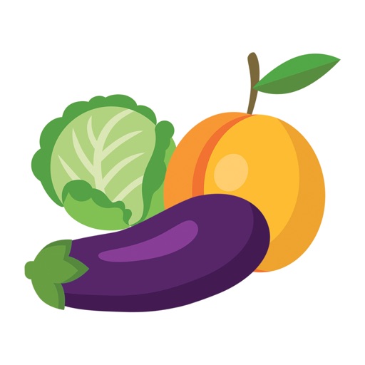 Fruits and Veggies for Stickers icon