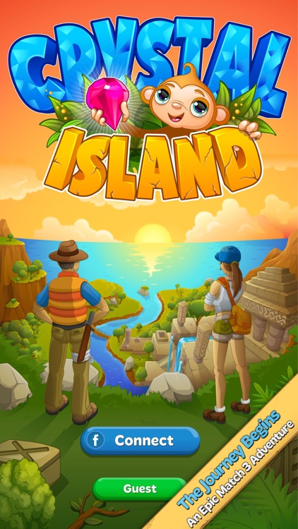 Crystal Island: Match 3 Puzzle