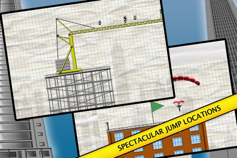 Stickman Base Jumper screenshot 2