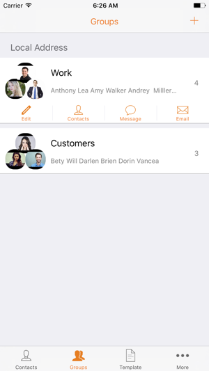 Simple Contacts Manager - Easy Contacts for iPhone(圖2)-速報App