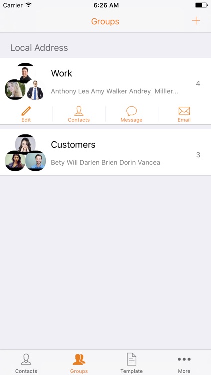 Simple Contacts Manager - Easy Contacts for iPhone