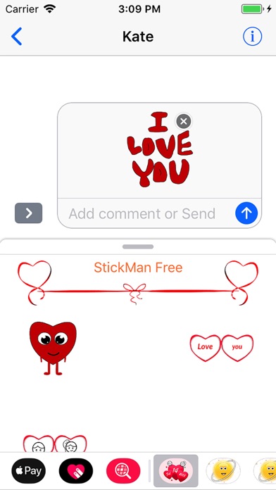 Love Stickers - Animated Gif screenshot 4