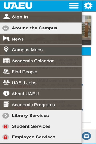 UAEU Mobile App screenshot 2