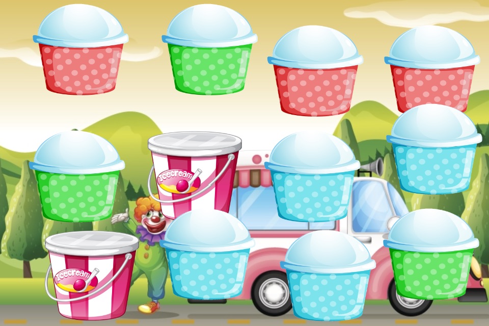 Ice Cream game for Toddlers and Kids : discover the ice creams world ! FREE game screenshot 4