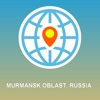 Murmansk Oblast, Russia Map - Offline Map, POI, GPS, Directions