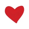 Heart stickers for photos text cute emoji sticker