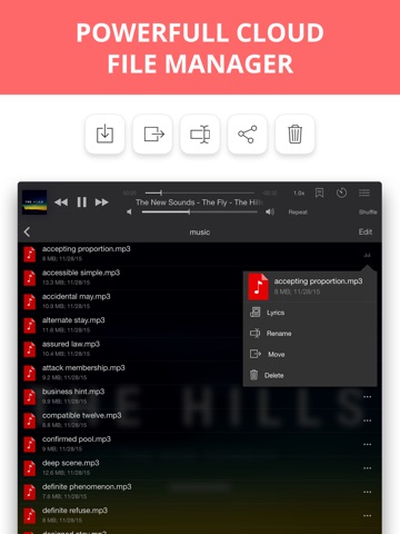 Eddy Cloud Music Player & Streamer screenshot 3