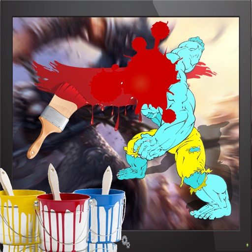Paint Fors Kids Game Hulk Version