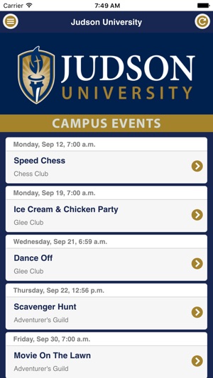 Judson University Events(圖2)-速報App