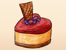 Yummy Yummy Cake Stickers is an amazing sticker pack to say Hi, invitation, wish your friends a birthday wish, brunch, high tea and more in your life