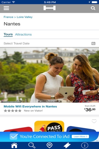 Nantes Hotels + Compare and Booking Hotel for Tonight with map and travel tour screenshot 2