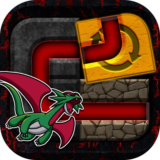 Rolling Connect Pipe For Dragons and Beasts Puzzle iOS App