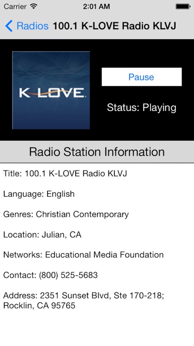 US RADIO LIVE (UNITED STATES OF AMERICA USA) 1.2 IOS GAME GIẢI TRÍ US RADIO LIVE (UNITED STATES OF AMERICA USA) 1.2 IOS