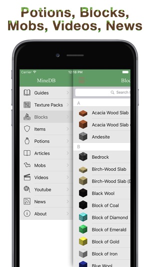 Database for Minecraft - Pocket Edition(圖5)-速報App