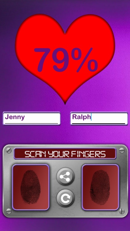 Love test scanner Fingerprint screenshot-3