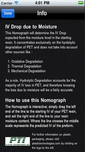 P.E.T. Hydrolytic Degradation Nomograph(圖3)-速報App