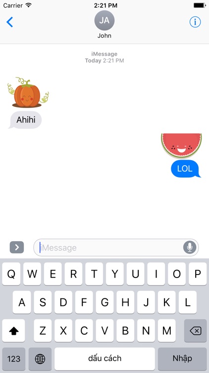 Happy Fruit - Fx Sticker