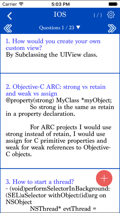 How to cancel & delete Cocoa Touch Interview Questions from iphone & ipad 3