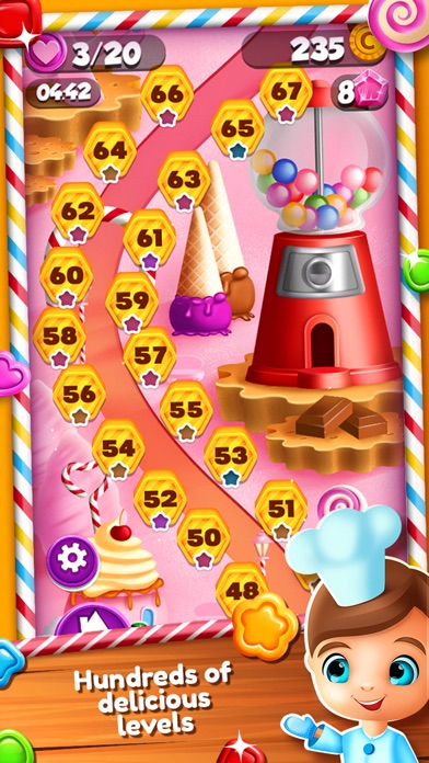 SWEET JELLY MATCH 3 GAMES – CRUSH COLOR.ED CANDY IN THE JAM BLAST.ING QUEST WITH COOKIE.S 1.0 IOS GAME GIẢI TRÍ SWEET JELLY MATCH 3 GAMES – CRUSH COLOR.ED CANDY IN THE JAM BLAST.ING QUEST WITH COOKIE.S 1.0 IOS