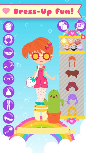 Lil' Cuties Dress Up Game for Girls - Street Fashion Style(圖1)-速報App