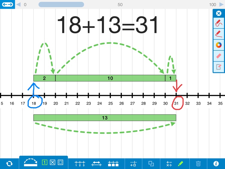 Number Line, by MLC