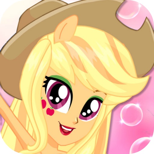 Cow girl Dress Up Hairstyle of Applejack Edition iOS App