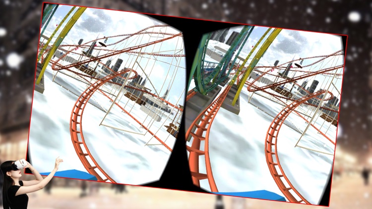 VR Top New Modern Tourist Roller Coaster 3D Pro