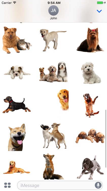 Fun Dogs Stickers