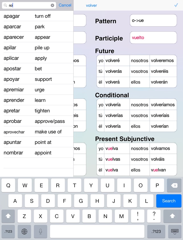 escribir conjugation