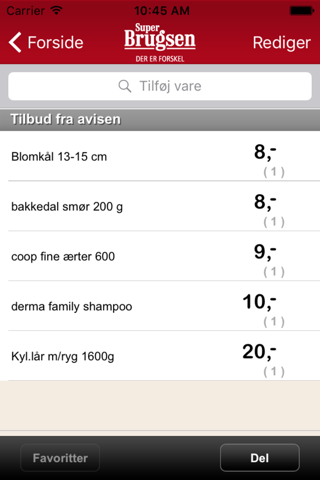 SuperBrugsen screenshot 3