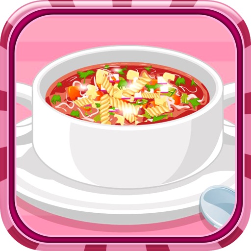 Cooking minestrone soup iOS App