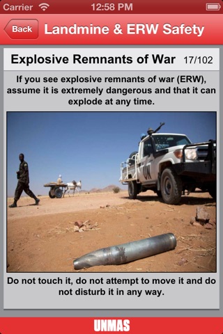 UNMAS Landmine & ERW Safety screenshot 3