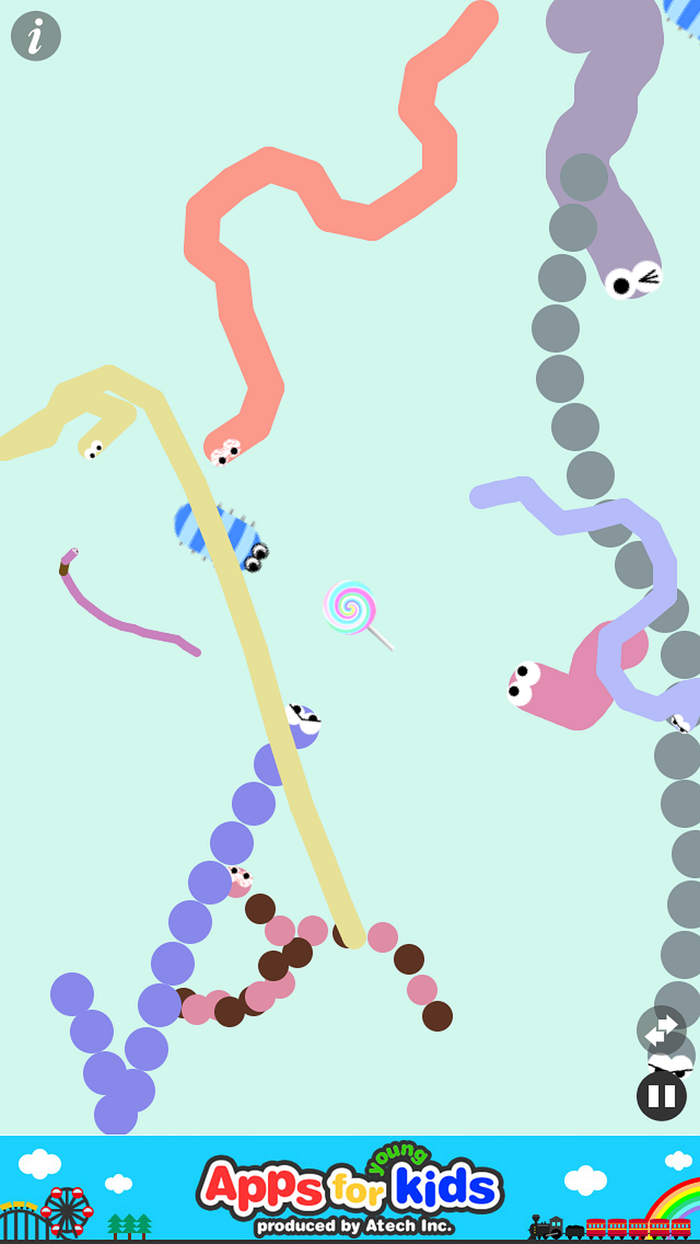 Touch and Born Moving paint for iPhone