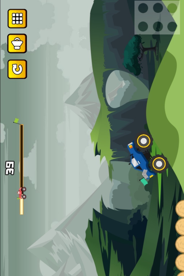 Monster Truck Hill Road Climb screenshot 2