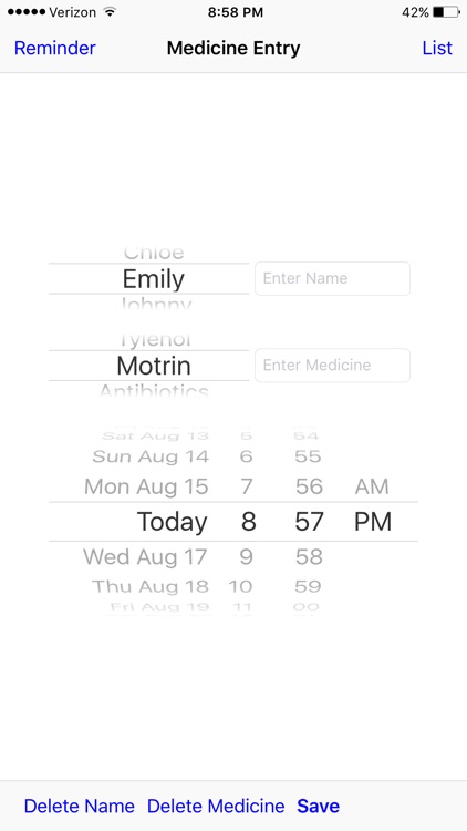 Meds Tracker