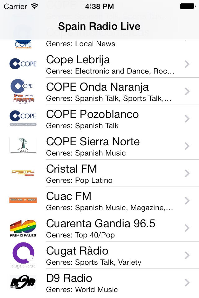 Spain Radio Live (Radio España) screenshot 2