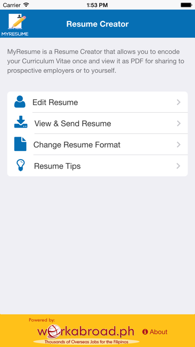 How to cancel & delete MyResume Resume Creator from iphone & ipad 2