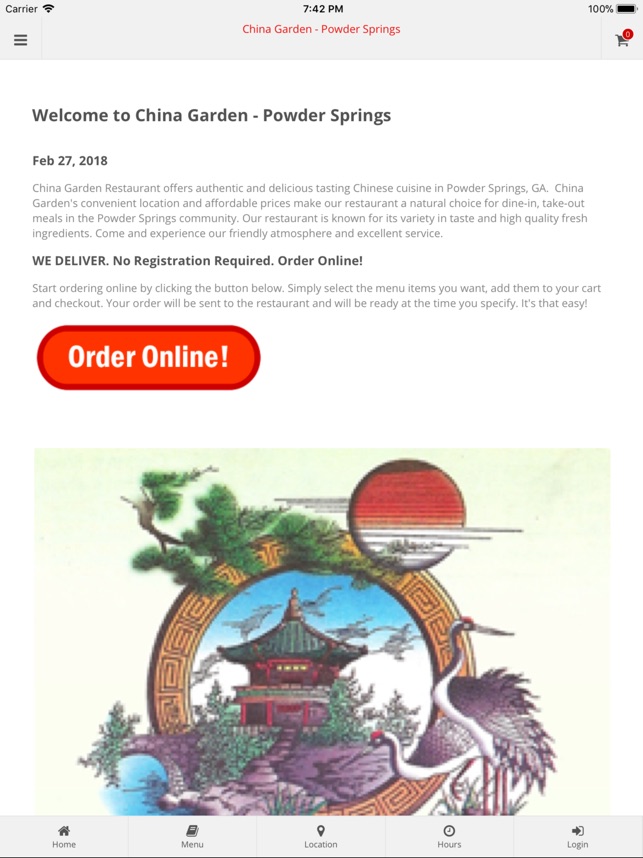 China Garden Hours Fasci Garden