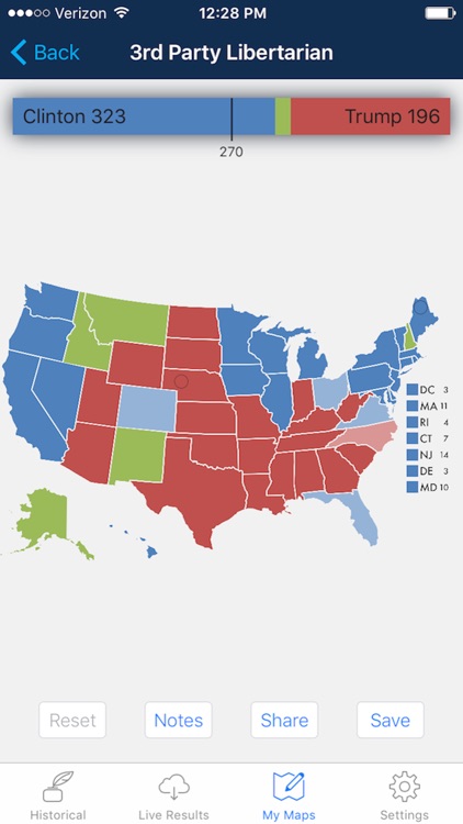 Presidential Election & Electoral College Maps screenshot-4