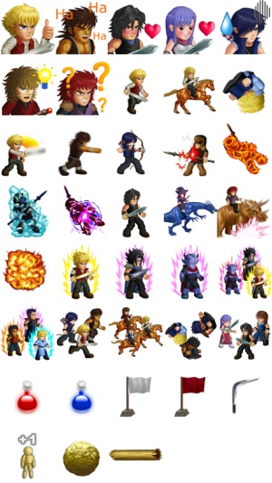 Hero Fighter X sticker pack